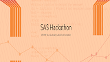 Aperte le iscrizioni al SAS Global Hackathon 2022, che si svolgerà in modalità virtuale